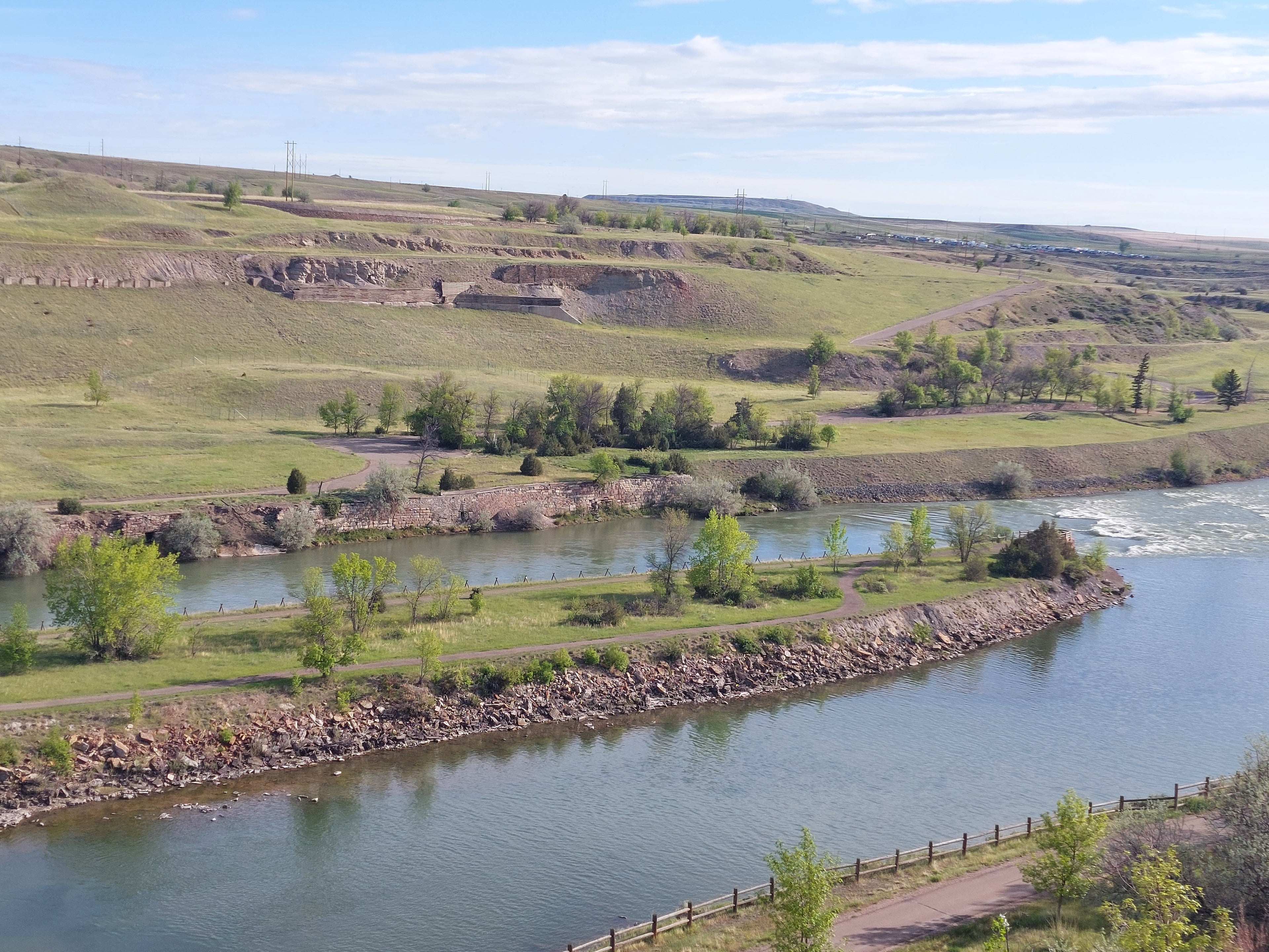 Great Falls Montana -  Missouri River