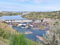 Great Falls Montana - Upper Falls on the Missouri River