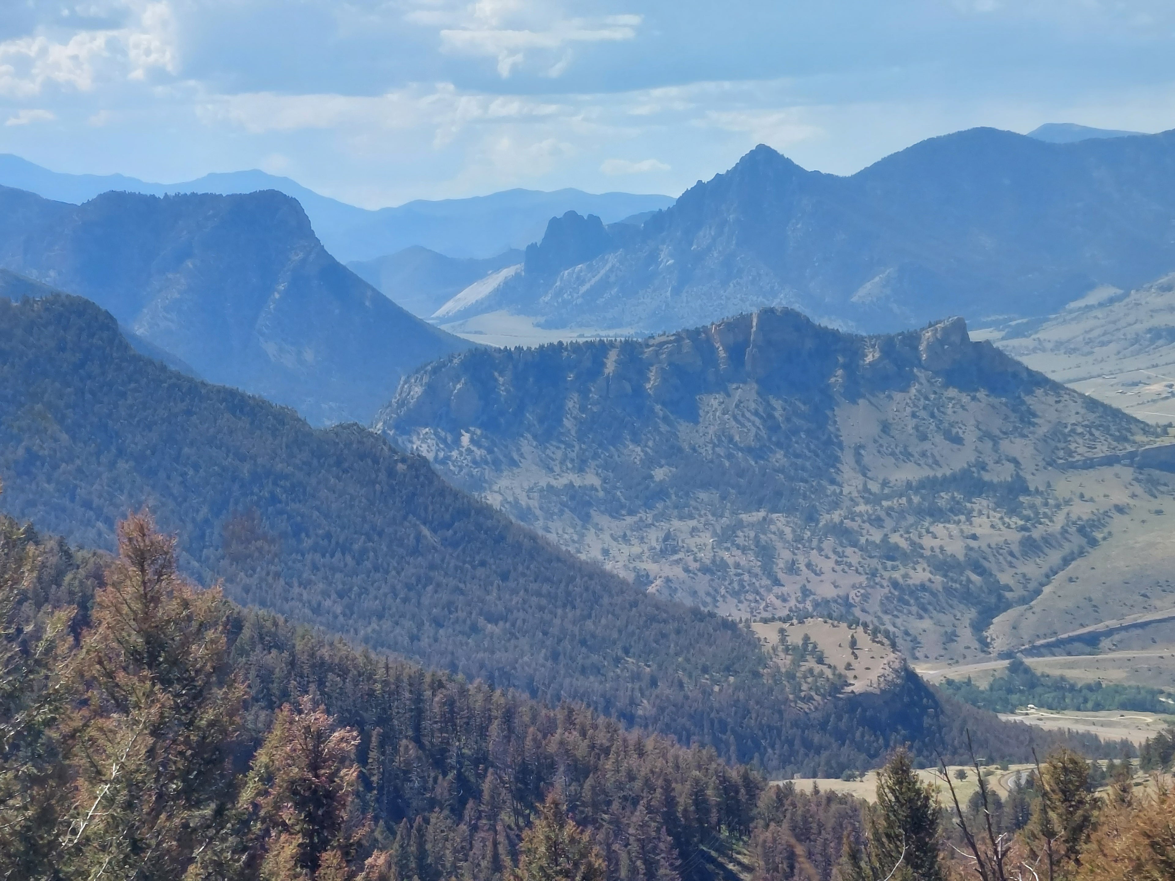 Bear Tooth Highway Wyoming Side