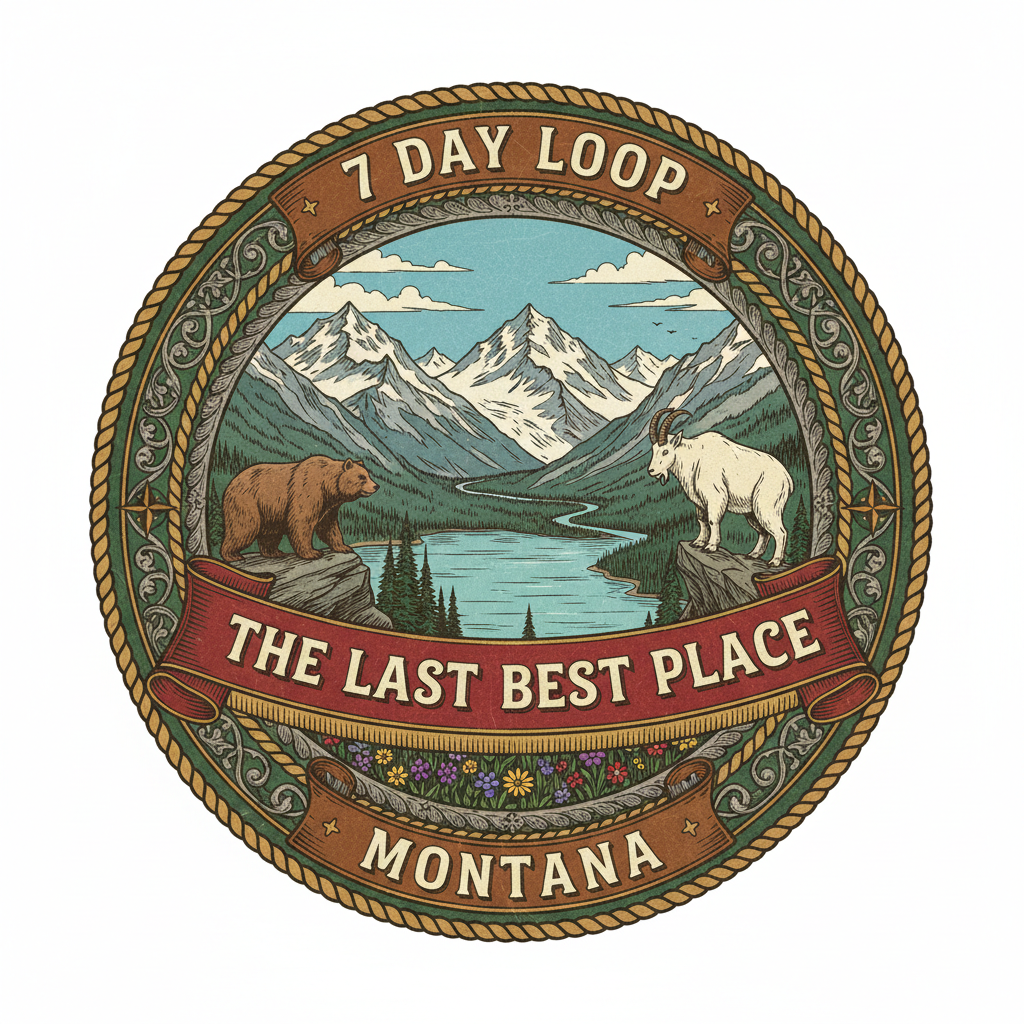 7 Day Loop Glacier NP The Last Best Place